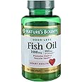 Nature's Bounty Fish Oil 1400 mg Omega-3 Softgels 39 ea ( Pack of 4)
