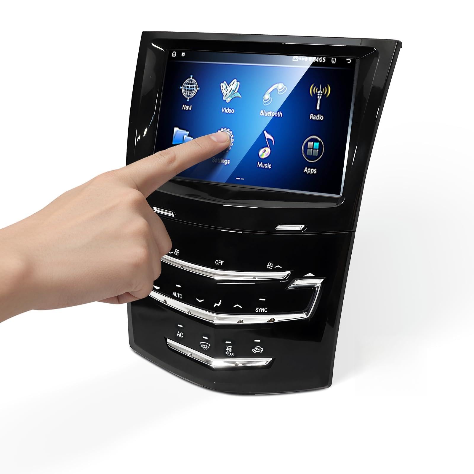 Photo 1 of CUE Touchscreen Display System Replacement for Cadillac ATS ATSL XTS CTS SRX Escalade Car Stereo Radio Car Audio Infotainment with Carplay Android Auto WiFi GPS Navigation Ventilated & Heated Seat