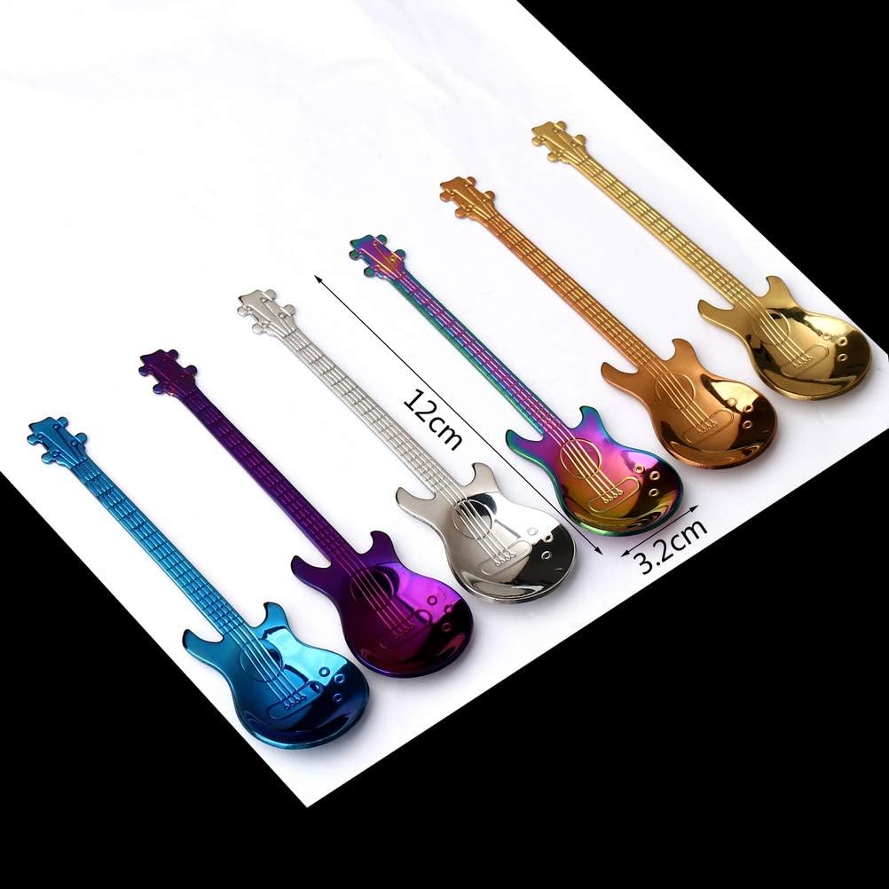 nuoshen Guitar Coffee Teaspoons - Image 4
