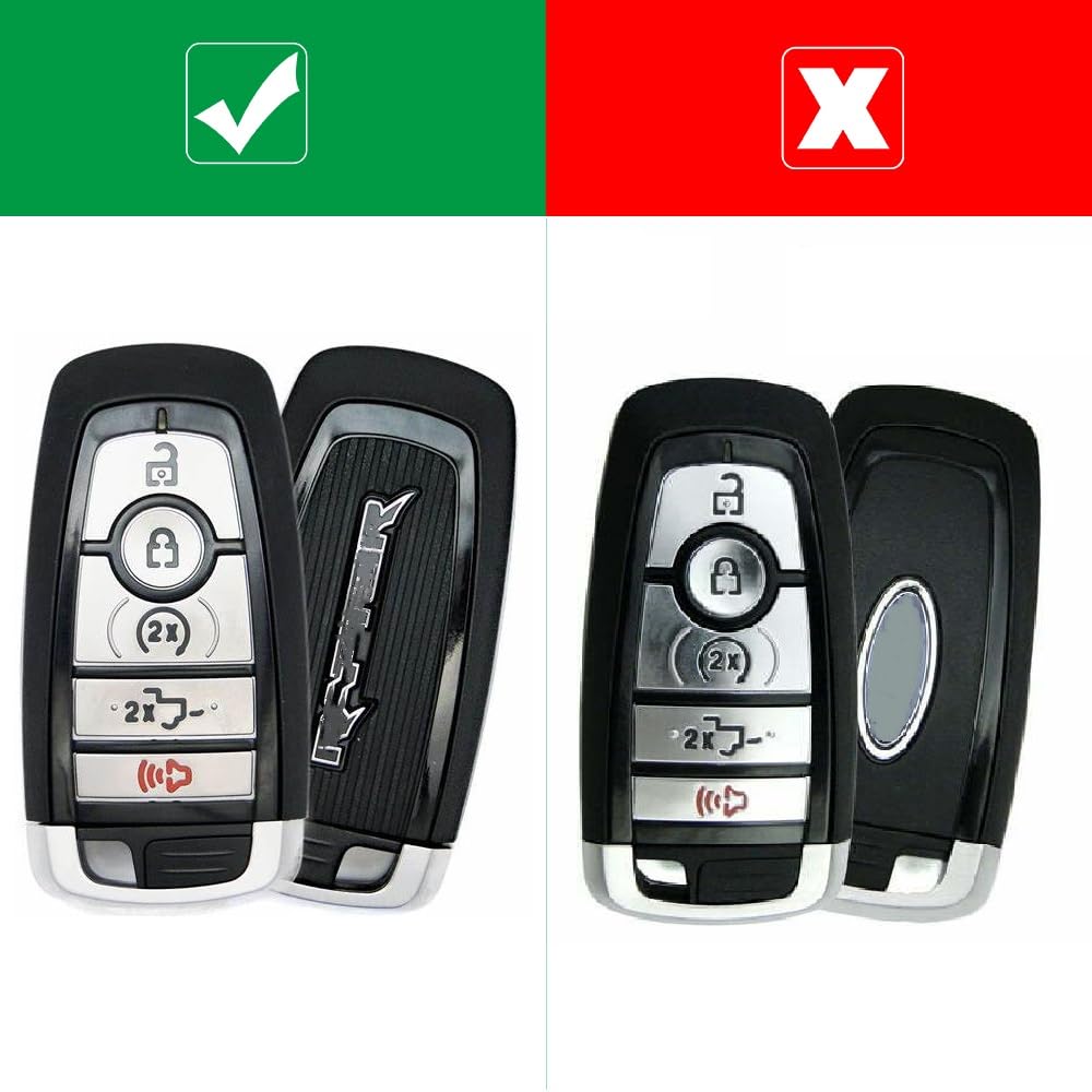 Mua Carbon Fiber Key Fob Cover for Ford F-150 F150 Bronco Raptor R Off ...