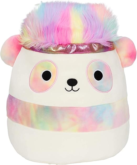 Amazon.com: Squishmallow Kellytoy 2020 Squish-DOOS 12&quot; Pearson The Panda Plush Toy: Toys &amp; Games