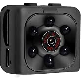 Sisfung Mini Spy Camera, 1080P HD Mini Spy Camera with Audio and Video Recording, Night Vision, Motion Detective - No Wi-Fi Need