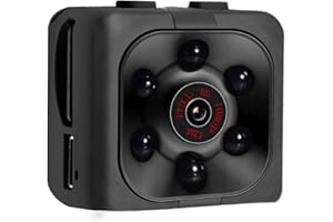 Sisfung Mini Spy Camera, 1080P HD Mini Spy Camera with Audio and Video Recording, Night Vision, Motion Detective - No Wi-Fi Need