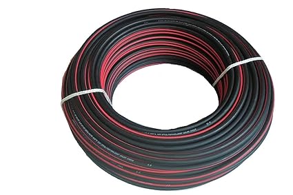 Solar DC Cable XLPO TUV Protected 6 sq.mm Red (100 Meter)