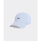 Vineyard Vines Women's Womens Harbor Seersucker Baseball Hat