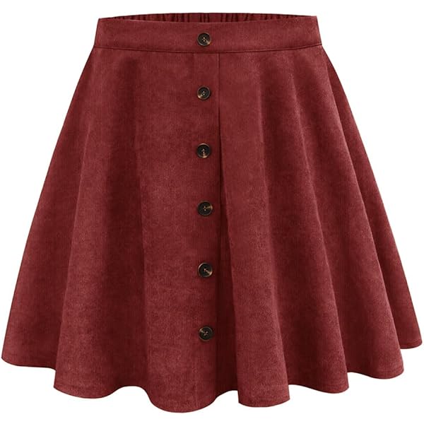 Amazon.com: TIYOMI Women Plus Size Skirts Stretchy Buttons