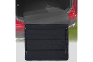 BONFQERT Rear Bumper Protector, Car Bumper Guard - Foldable Car Bumper Protector Guard, Universal Trunk Mat SUV Cargo Liner Floor Mat Prevent Scratches While Unloading and Loading, 31.5 x 25.2 Inch