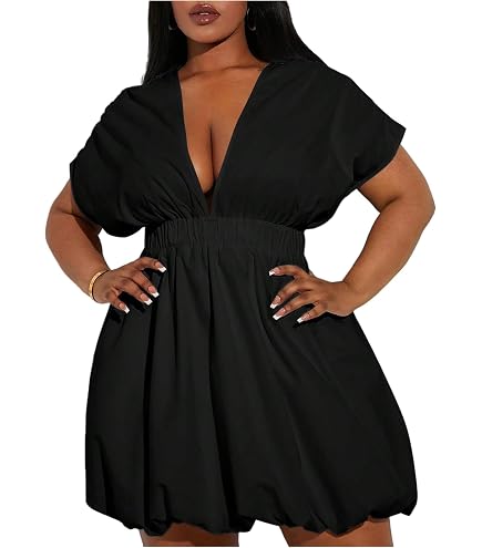 Ava & Viv Women's Plus Size Long Sleeve Tiered Ruffle Dress