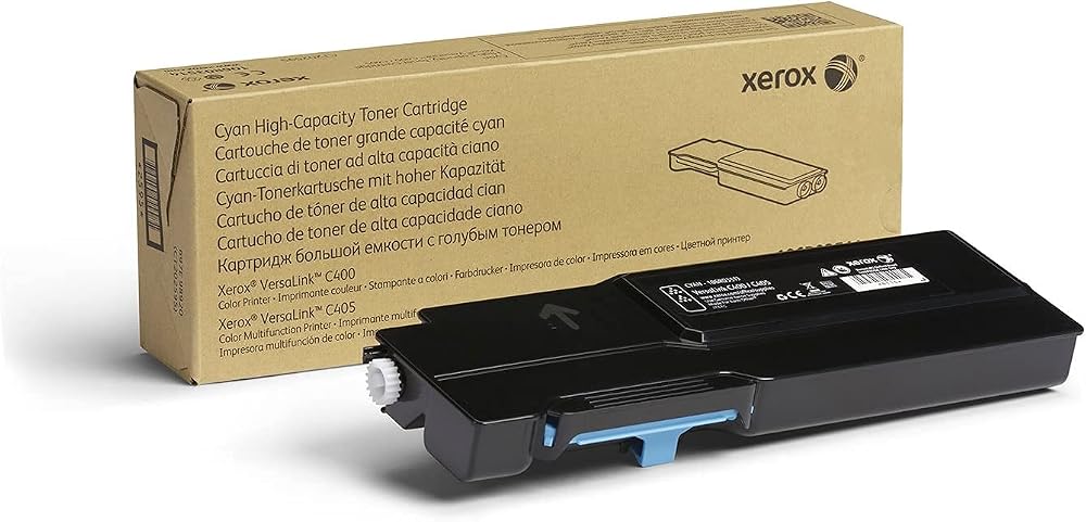 Xerox 106R03518 Cyan High Capacity Toner Cartridge for VersaLink C400 C405 4800