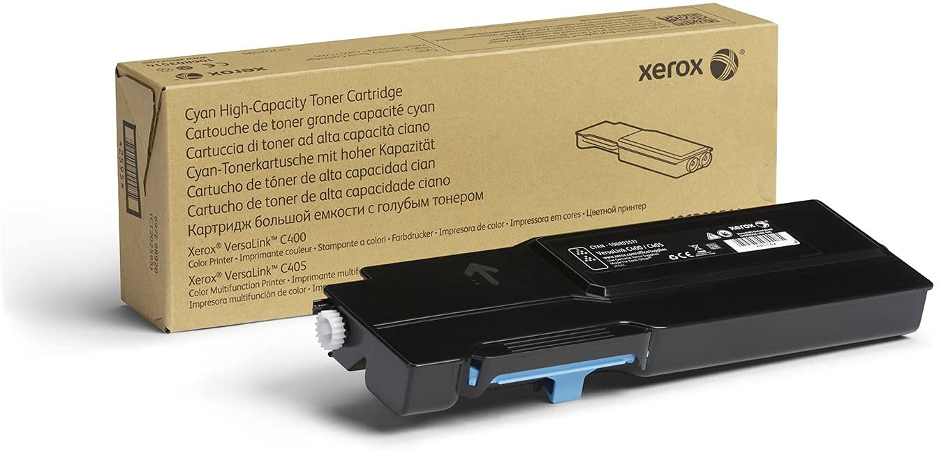 Xerox Genuine VersaLink C400 / C405 Cyan High Capacity Toner Cartridge (4.800 Pages) - 106R03518