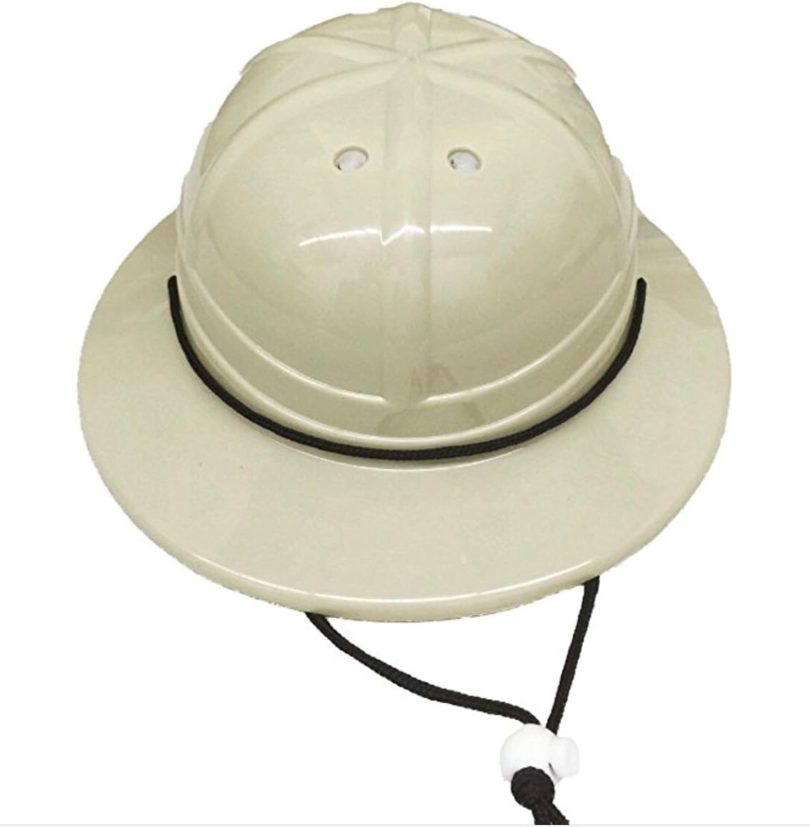 GiftExpress Kids' Hard Plastic Safari Pith Helmet (Gray Tan