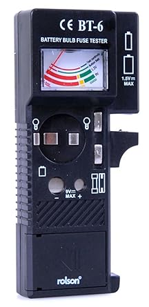 Rolson 28101 - Comprobador de circuitos eléctricos (para pilas de ...