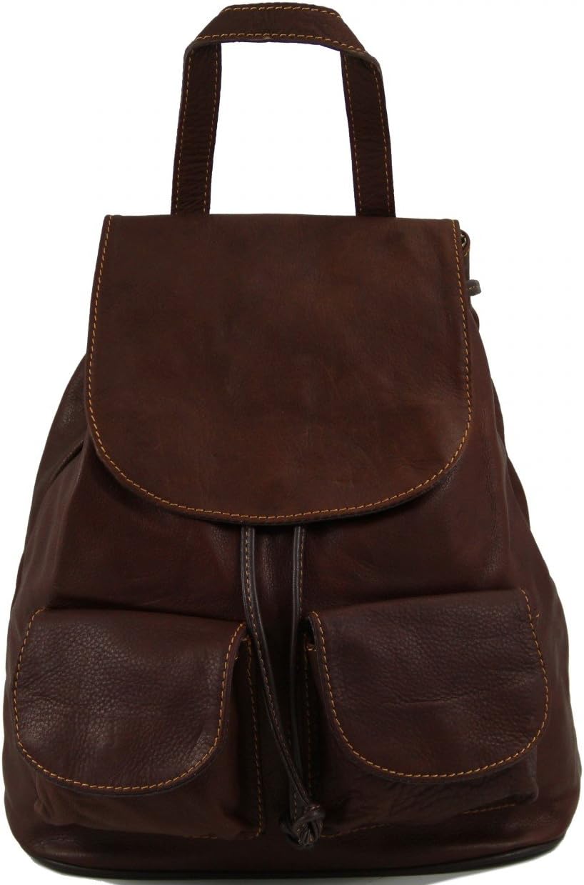 Tuscany Leather Seoul - Leather backpack - Small size