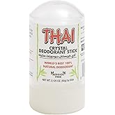 THAI 100% Natural Crystal Deodorant Stick, Mini Travel Size (2.125 Ounces)