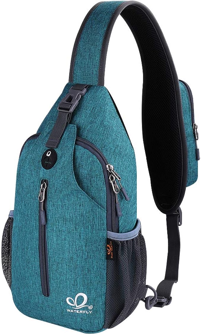 Waterfly Crossbody Sling Backpack Sling Bag Travel Hiking