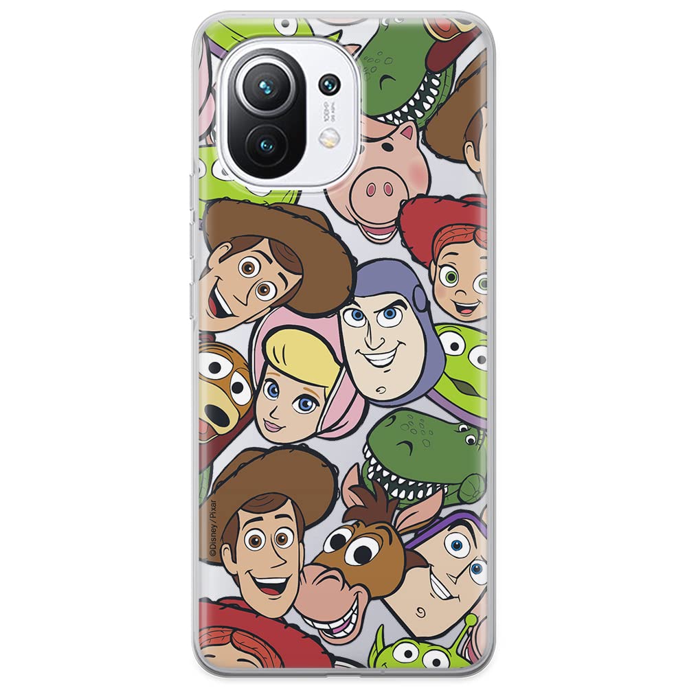 ERT GROUP mobile phone case for Xiaomi 11 original and officially Licensed Disney pattern Toy Story 001 optimally adapted to the shape of the mobile phone, partially transparent