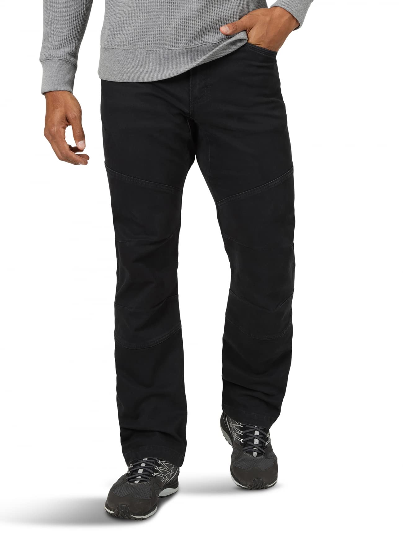 ATG by Wrangler Pantalón utilitario reforzado para hombre, Caviar, 32 W x 30 L