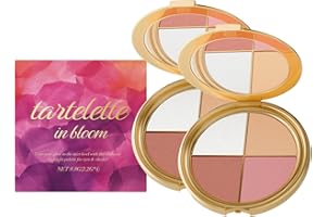Glow Eye & Cheek Palette, Highlight Eyeshadow & Blush Palette, Glow Face Makeup Highlighter Palette, 4-In-1 Highlight Shades 