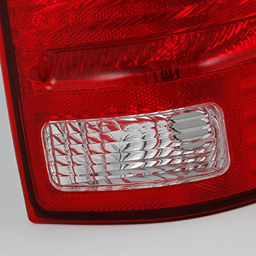 image for AKKON For Ford Explorer Red Clear Lens Rear Tail Light Taillamps Brake