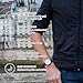 Nevo Hybrid Smartwatch Waterproof Fitness Tracker for Android or IOS Phone,Silver Case, Black Strap