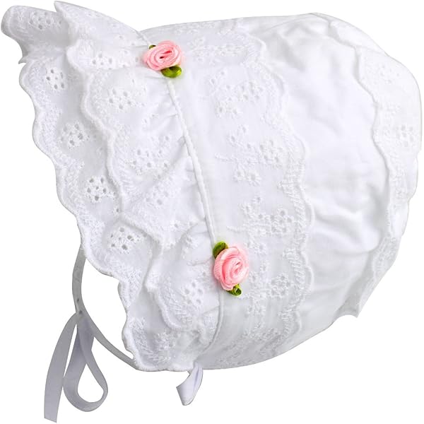 Amazon.com: Slowera Cap Baby Girls 100% Cotton Double Brimmed