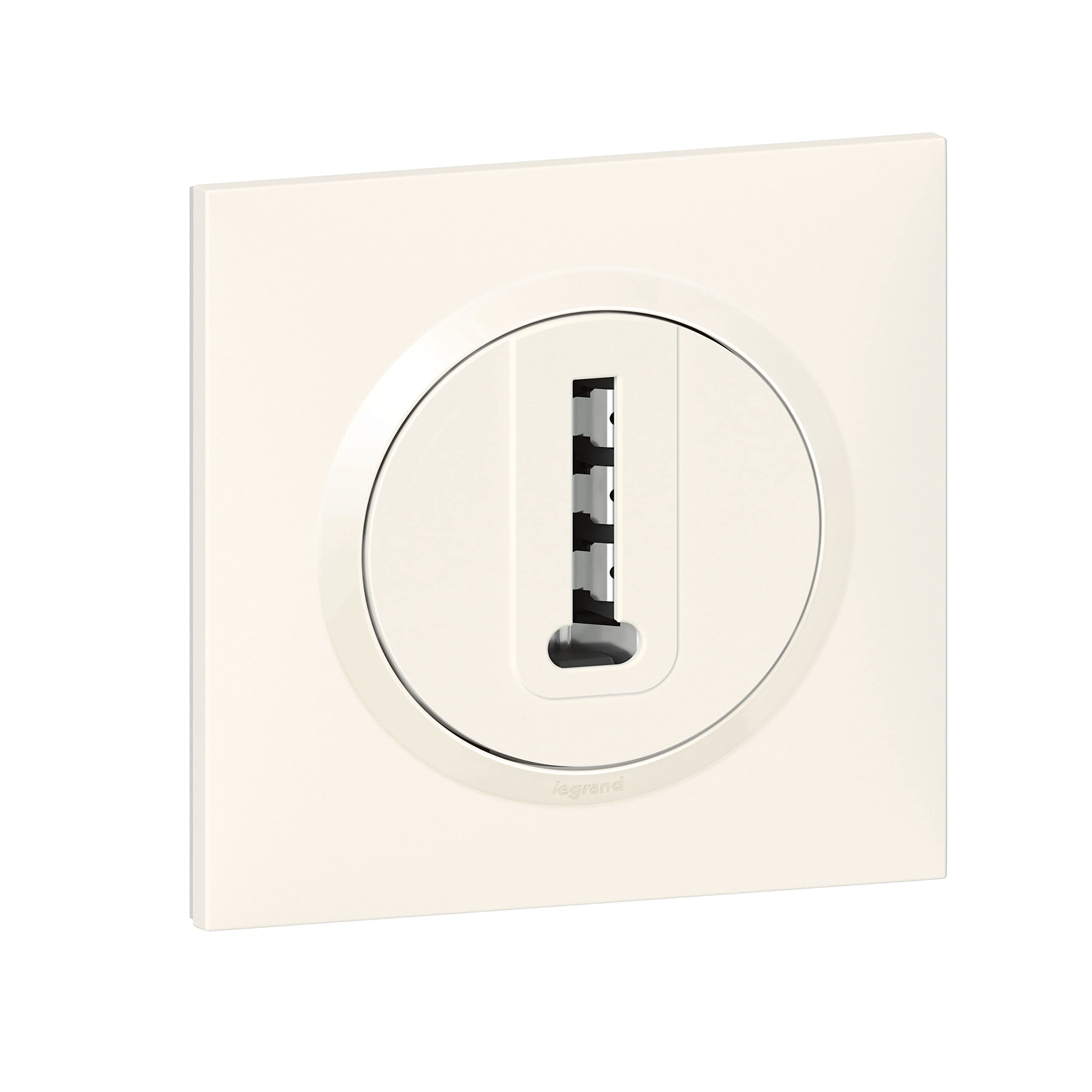 Legrand LEG95018 Telephone Socket T-Bar in White with CPT Dooxie Design
