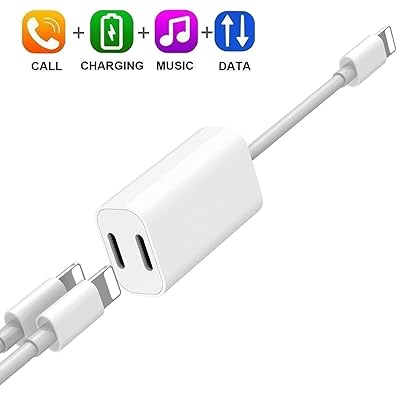 2-in-1 Dual Lightning Headphone Adapter for iPhone Nigeria Ubuy