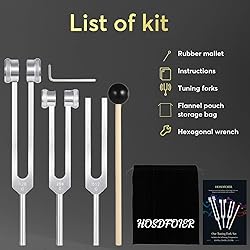 Tuning Forks for Healing Set