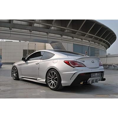 Buy M S Hyper G Abs Rear Bumper Body Kit For Hyundai Genesis Coupe 2009 2016 Usa Stock Online In Indonesia B084d6r6xp