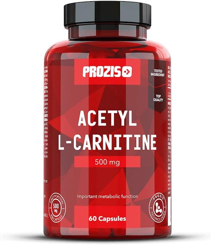 Prozis 100% Acetyl L-Carnitine Capsules, 500 mg