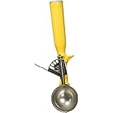 Vollrath 1-5/8 oz Stainless Steel Disher - Size 20,Yellow