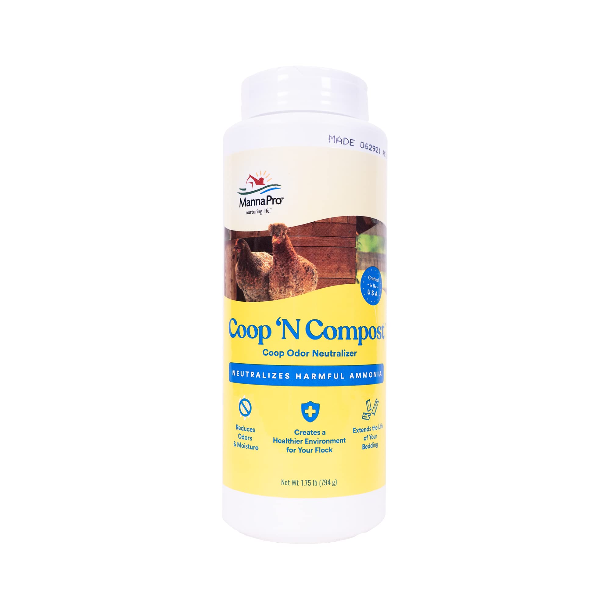Manna Pro Coop n Compost Odour Neutraliser - 794 g