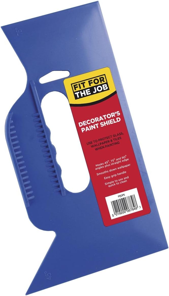 Fit For The Job 10 inch 250mm Paint Shield for Protecting Glass Wallpaper, Tiles