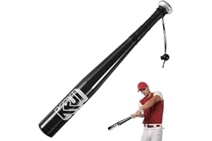 KRUI Aluminum Baseball Bat, 18 Inch Self Defense Bat, Lightweight Bat for Tire Checker, Fish, Keeps in Home, Car, Backpack for Self Defense