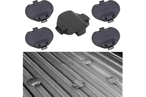 SMARTANG 𝐎𝐄𝐌 5th Wheel Hitch Mount Covers for 2020-2025 GMC Sierra 3500HD 2500HD for Chevrolet Silverado 3500HD 2500HD 84756187 84756188