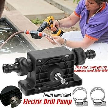 Pompe Pour Perceuse Electrique Manuelle Auto Amorcante Pompe De Transfert D Eau Et D Huile Amazon Ca Outils Et Bricolage