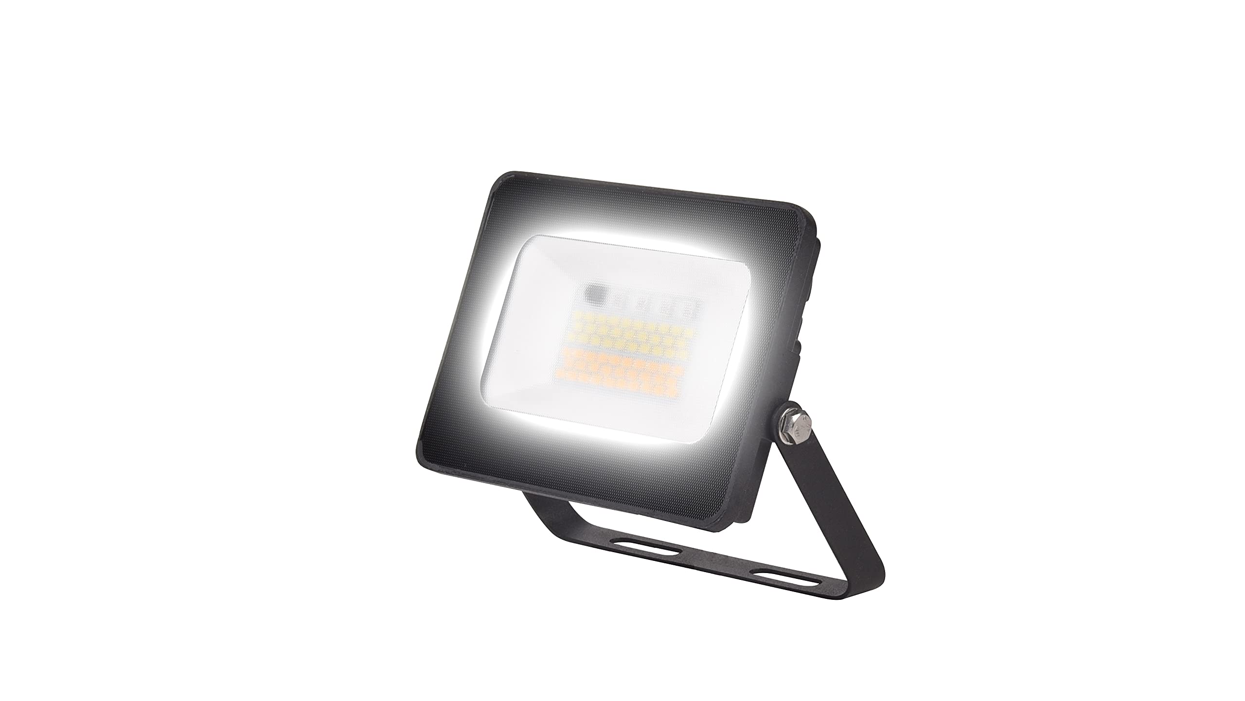 Voltman VOM069360 Projector - Model Nui-1200 LM-RGB+W-from 2700 to 6500 K - with Remote Control - IP65 - Black