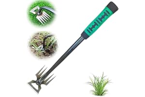 Gardening Weed Puller Tool, 2024 New Weeding Artifact Uprooting Weeding Tool, Durable Manganese Steel Hand Weeder Pulling Too