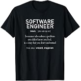 Software Engineer Definition Shirt Coder Definition T Shirt T-Shirt