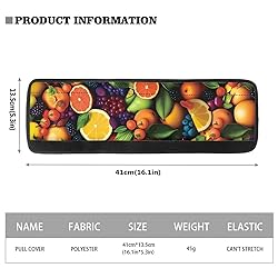 ASQVTIFE Refrigerator Door Handle Cover Fresh Fruit