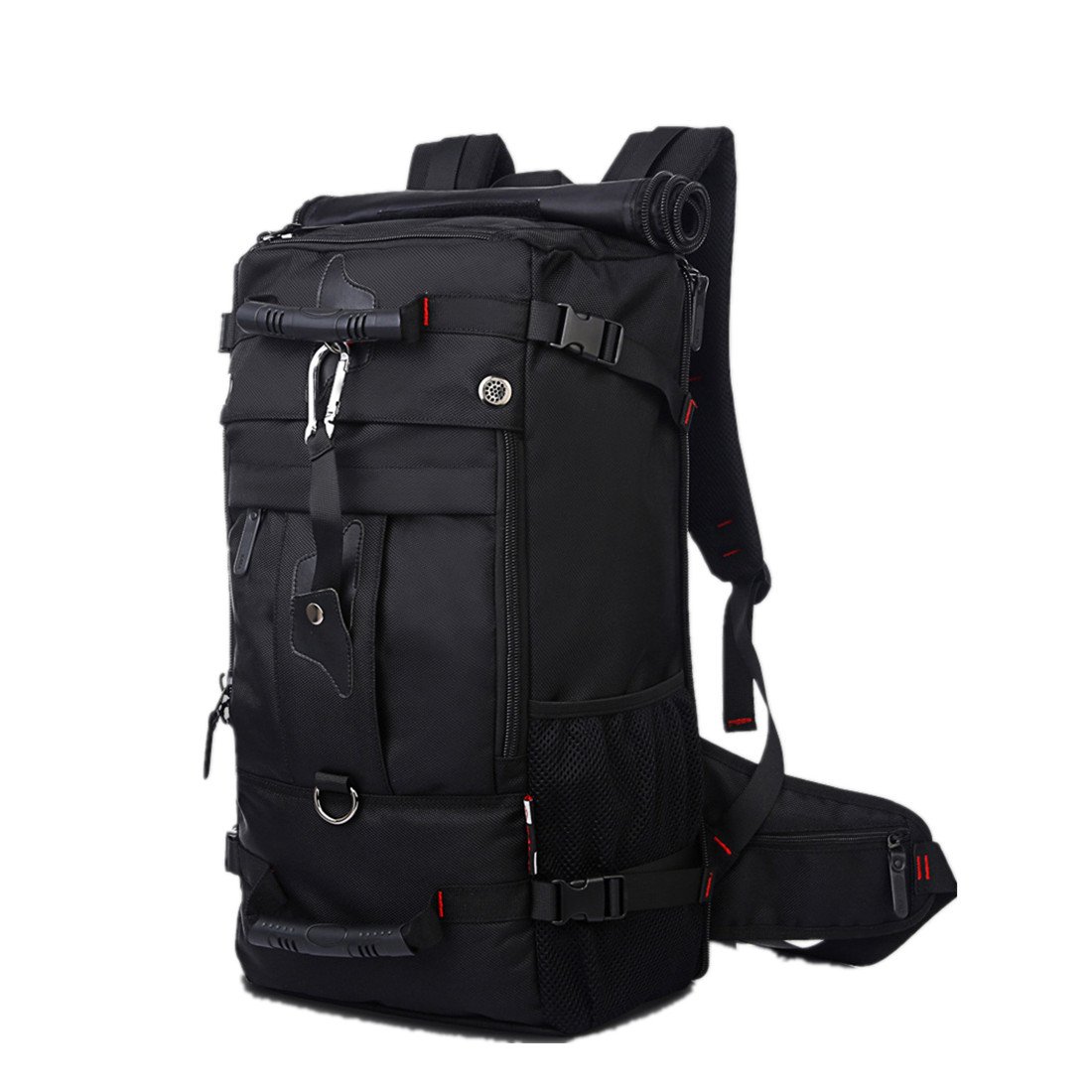 KAKA Hiking Backpack 50L -60L Weekend Pack w/Waterproof Rain Cover