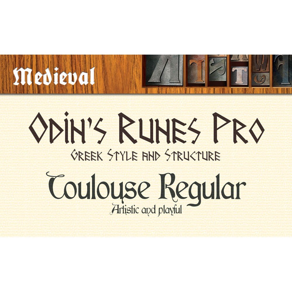 Font Collection: Elegant Medieval PC [Download] - Thumbnail 4
