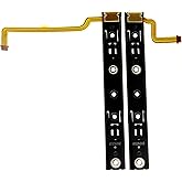 Deal4GO Left Right Slide Rail Slider Bracket with Sensor Flex Cable Replacement for Nintendo Switch Console Slide Bar