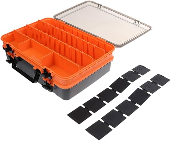 Gazechimp Caja de Almacenaje Trastos de Pesca Impermeable ...