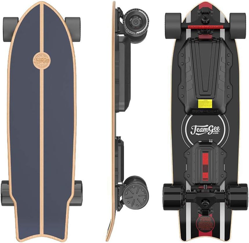 Teamgee Skateboard électrique H20 Mini 31 ”avec Planches Longues à