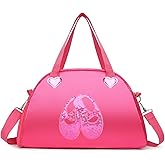 SEHXIM Cute Ballet Dance Backpack Tutu Dress Dance Bag Gym Travel Duffle Bag for Girls Waterproof Small Duffle Bag Ballet Bags.