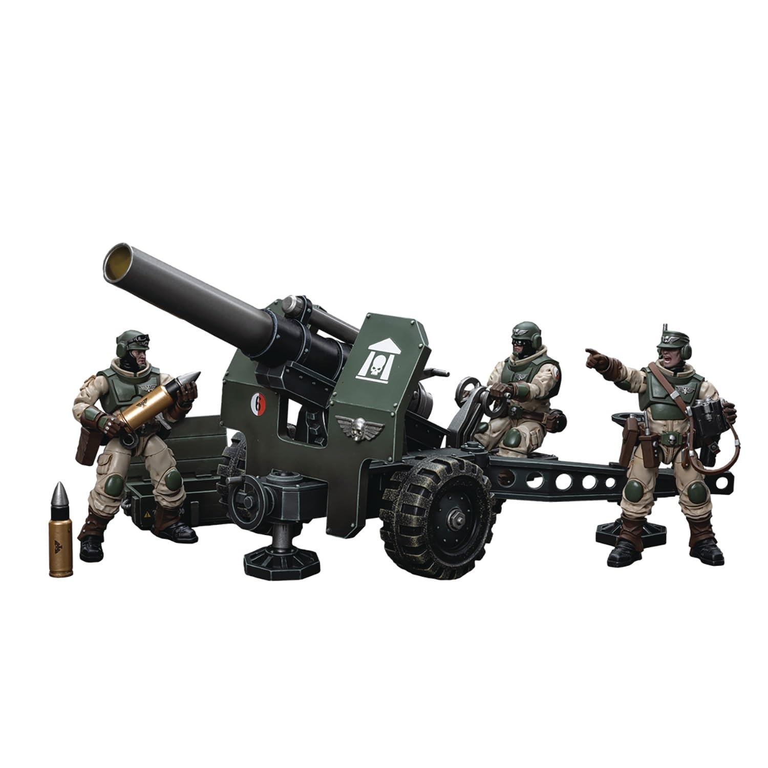 Joy Toy (CN) Warhammer 40K - Astra Militarum Ordnance Team with Bombast Field Gun