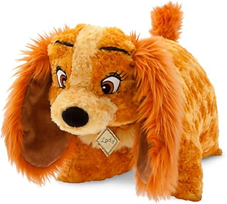 Disney Lady Dog Pillow Pal Plush Pet Doll New And The Tramp By