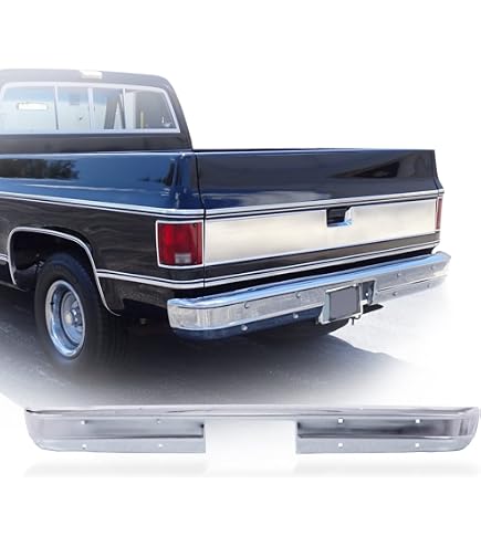 Amazon.com: Bumper Chrome Front Compatible with 1983-1991