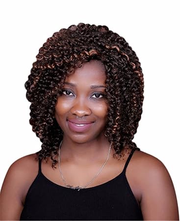 Amazon Com A Monamour African American Women S Brown Kinky Curly